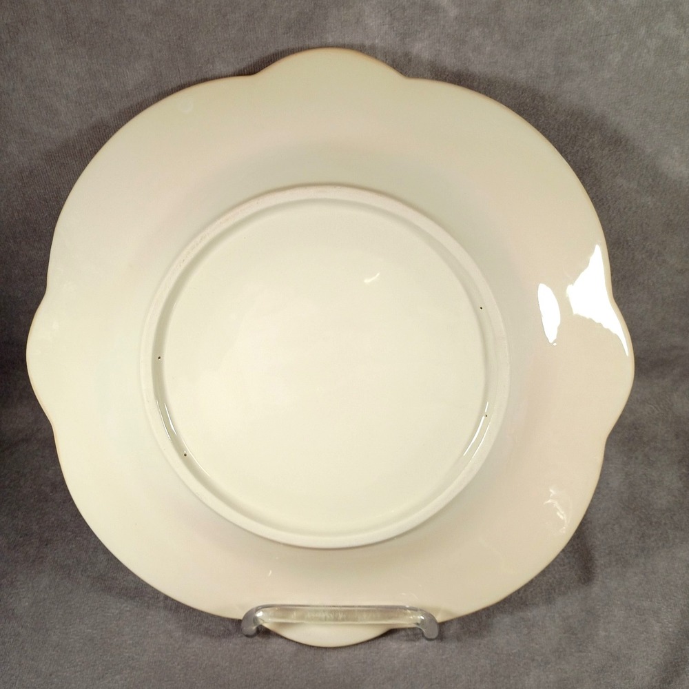 Welcome Spring Bunny Rabbit Plate Blue Green Easter Decorative Russ Berrie - Picture 6 of 7